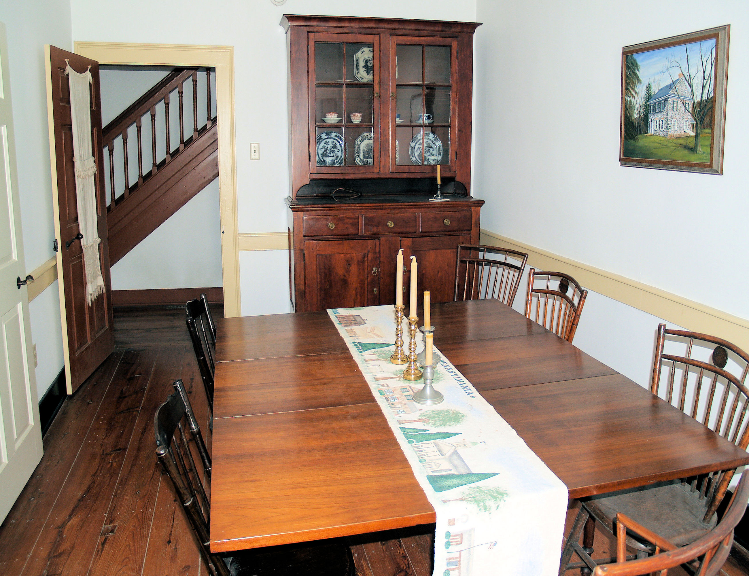 Pictorial Tour 1803 House Historic Emmaus PA